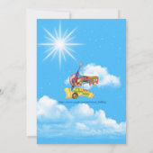 Geometrisch goudLijst Vrijgezellenfeest Kaart (Achterkant)