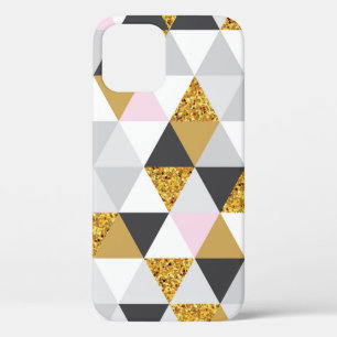 Geometrisch goudmarmer naadloos patroon Case-Mate iPhone case