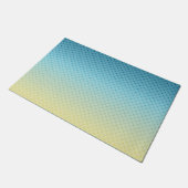 Geometrisch, gradiënt, Ombre, kleurrijk Deurmat (Schuin)