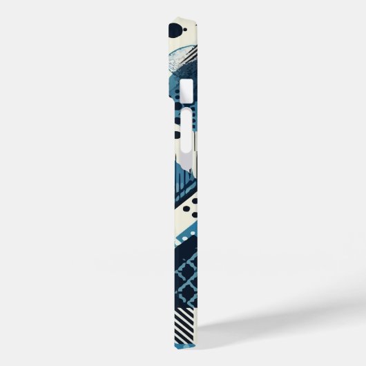 geometrisch graffitipatroon Case-Mate iPhone case (Achterkant / Links)