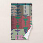 Geometrisch Grafisch Motief Moderne Trend Bad Handdoek (Handdoek)