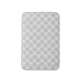 Geometrisch grijs plooienpatroon badmat (Voorkant Verticaal)