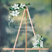 Geometrisch groen koppels Douche Welkom Acryl Bord (Neutraal)