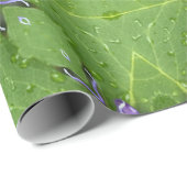 Geometrisch groen met lavendelpapier cadeaupapier (Rol Hoek)