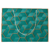 geometrisch groot cadeauzakje (Achterkant)