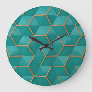 geometrisch grote klok