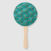 geometrisch handwaaier (Voorkant)