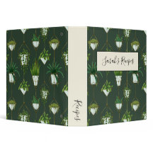 Geometrisch hangend kamerplantpatroon