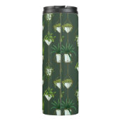 Geometrisch hangend kamerplantpatroon thermosbeker (Achterkant)