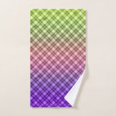 Geometrisch, helling, Ombre Bad Handdoek (Handdoek)
