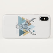 Geometrisch hertenportret Case-Mate iPhone case (Achterkant (horizontaal))