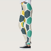 geometrisch hexagonal leggings (Links)