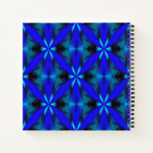 Geometrisch in blauw... notitieboek (Achterkant)