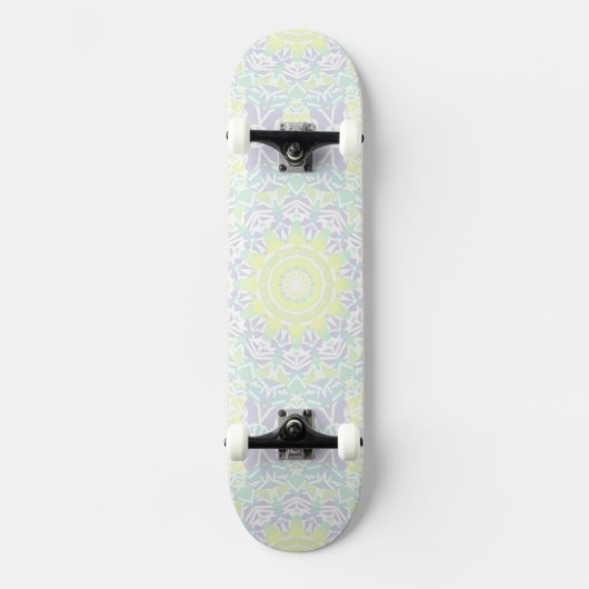 Geometrisch ingewikkeld kleurrijke Boho Hippie Man Persoonlijk Skateboard (Voorkant)