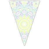 Geometrisch ingewikkeld kleurrijke Boho Hippie Man Vlaggetjes (Tweede vlag)