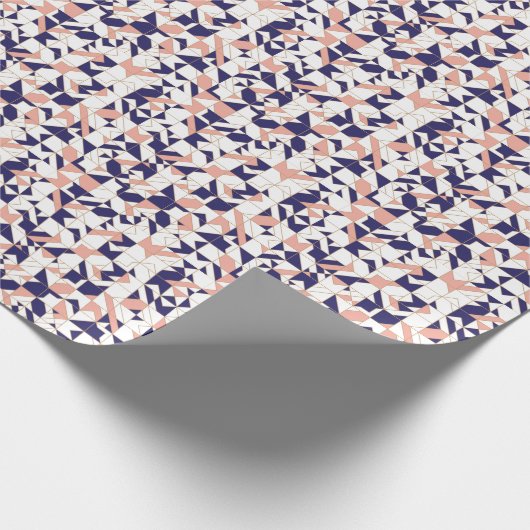 Geometrisch ingewikkeld,  modern, naadloos onderde cadeaupapier (Hoek)