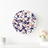 Geometrisch ingewikkeld,  modern, naadloos onderde grote klok (Huis)