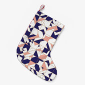 Geometrisch ingewikkeld,  modern, naadloos onderde kleine kerstsok (Voorkant (Hangend))