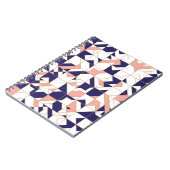 Geometrisch ingewikkeld,  modern, naadloos onderde notitieboek (Linkerzijde)