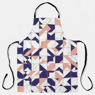 Geometrisch ingewikkeld,  modern, naadloos onderde schort