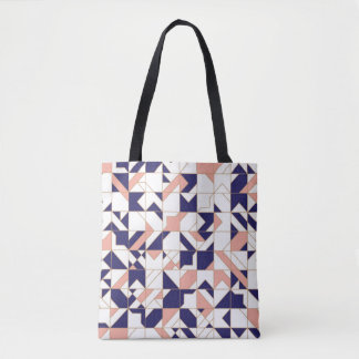 Geometrisch ingewikkeld,  modern, naadloos onderde tote bag