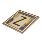Geometrisch Initiaal Z Tegeltje (Zijkant)