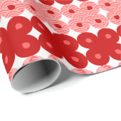 Geometrisch inpakpapier met Riso Print Details (Rol Hoek)