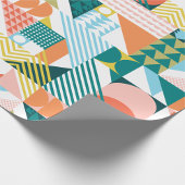 Geometrisch Jumble Patroon Cadeaupapier