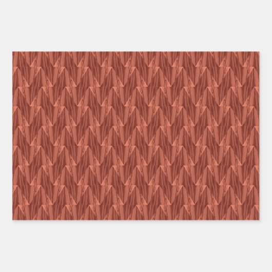 Geometrisch kaardlooppapier inpakpapier vel (Voorkant 2)