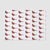 Geometrisch kardinaal tissuepapier (Voorkant)