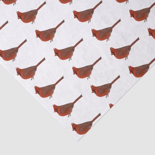 Geometrisch kardinaal tissuepapier (Detail)