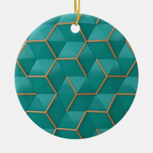 geometrisch keramisch ornament (Voorkant)