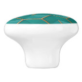 geometrisch keramische knop (Zijkant)
