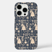 geometrisch kerstpatroon Case-Mate iPhone case (Achterkant)