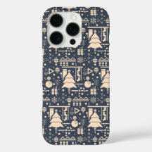 geometrisch kerstpatroon