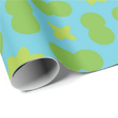 Geometrisch Kerstpatroon - Feestdagen Cadeaupapier (Rol Hoek)