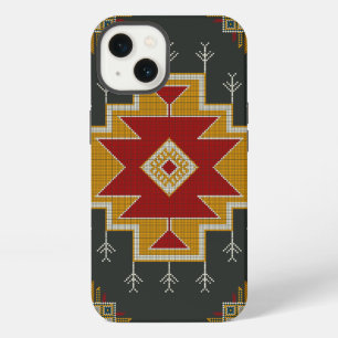 Geometrisch  klassiek kleurrijk-mode schattig iPhone 13 hoesje