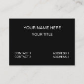 Geometrisch kleurenblok visitekaartje (Achterkant)