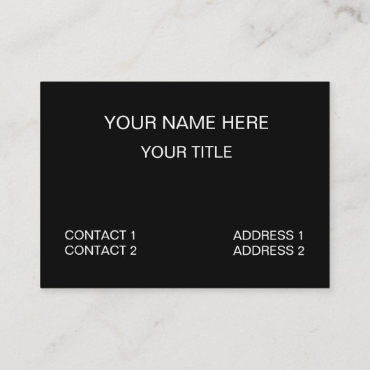 Geometrisch kleurenblok visitekaartje (Achterkant)