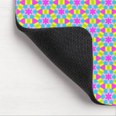 Geometrisch kleurenpatroon muismat (Hoek)