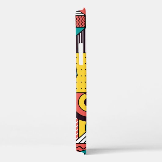 Geometrisch kleurrijk: abstract patroon. Case-Mate iPhone case (Achterkant / Rechts)