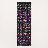 Geometrisch kleurrijk patroon yogamat (Achterkant)