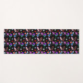 Geometrisch kleurrijk patroon yogamat (Voorkant (horizontaal))