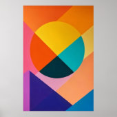 Geometrisch Kosmos Poster (Voorkant)