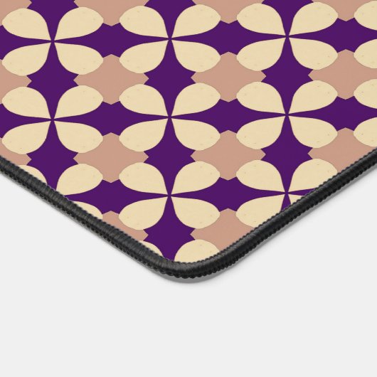 Geometrisch kruispatroon bureaumat (Hoek)