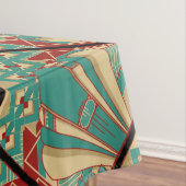 Geometrisch kunstdecodesign tafelkleed (Voorbeeld)