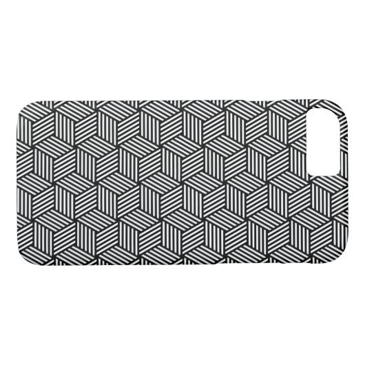 Geometrisch kunstontwerp Case-Mate iPhone case (Achterkant (Horizontaal))