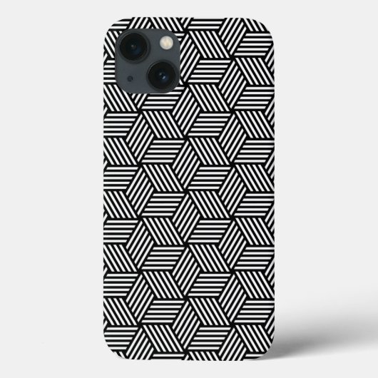 Geometrisch kunstontwerp Case-Mate iPhone case (Achterkant)