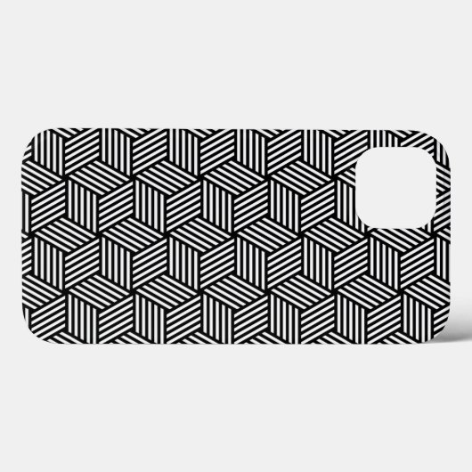 Geometrisch kunstontwerp Case-Mate iPhone case (Achterkant (horizontaal))
