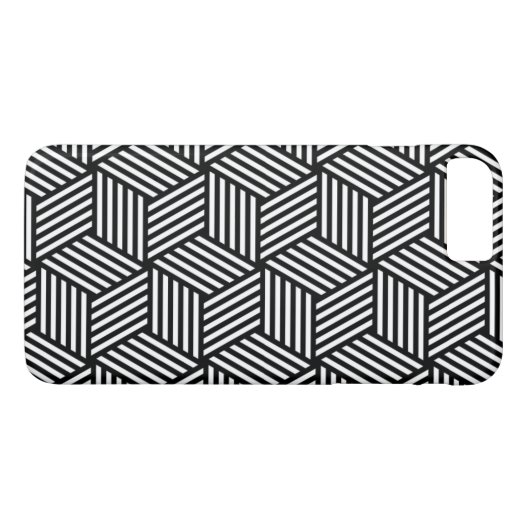 Geometrisch kunstontwerp Case-Mate iPhone case (Achterkant (Horizontaal))